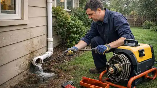 Canalisation bouchée